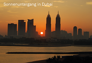 Dubai Sonnenuntergang